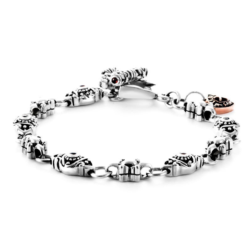 ロードキャメロット ブレスレット シルバー 925 クロス 百合 LC1318 ロードキャメロット ブレスレット シルバー 925 クロス 百合 LC1318