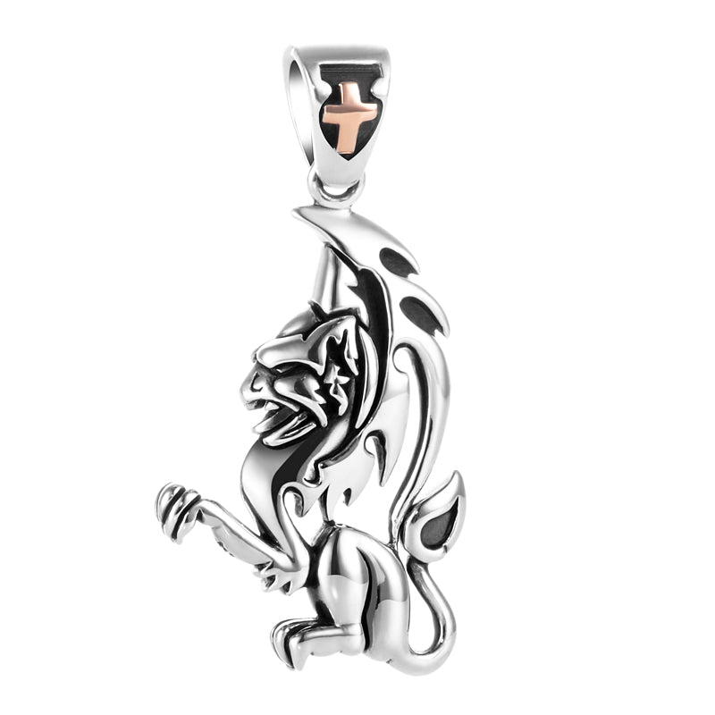 Lord Camelot シルバーライオン紋章ネックレストップス Lord Camelot シルバーライオン紋章ネックレストップス