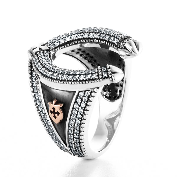 Camelot Project Ralph Ring LC 737 SVOXD Lord Camelot Silver Ring